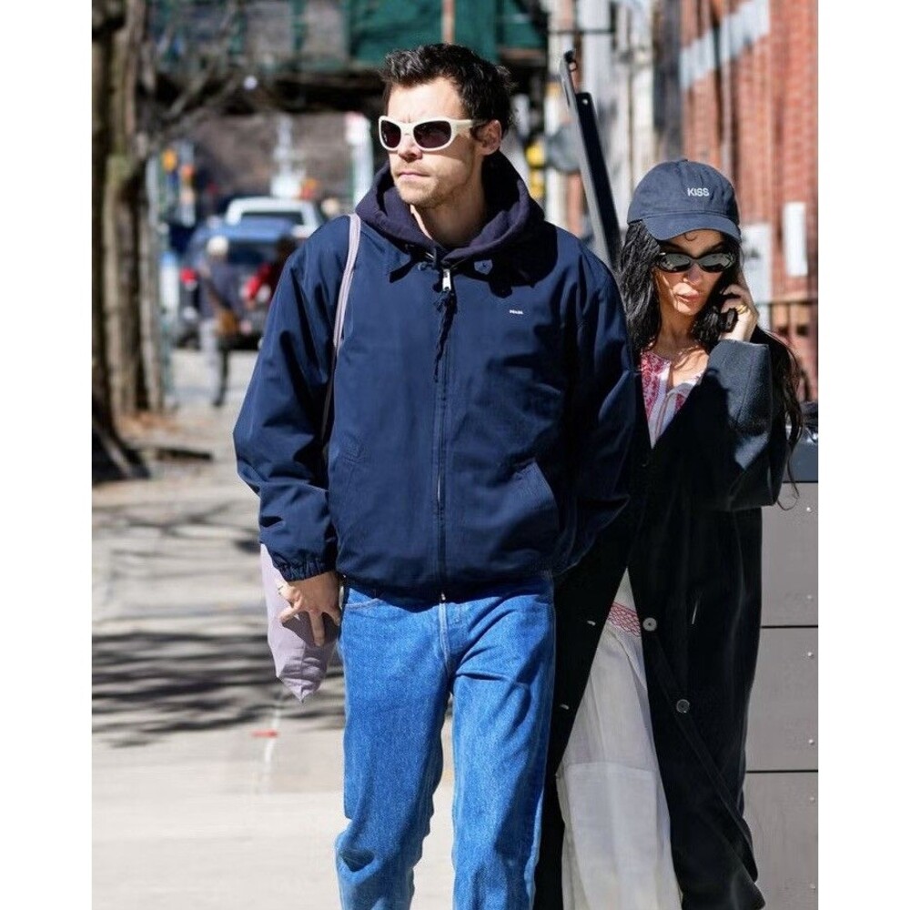 Prada Blue / Billard Green Cotton Jacket Sz 44 / XS MSRP $2700